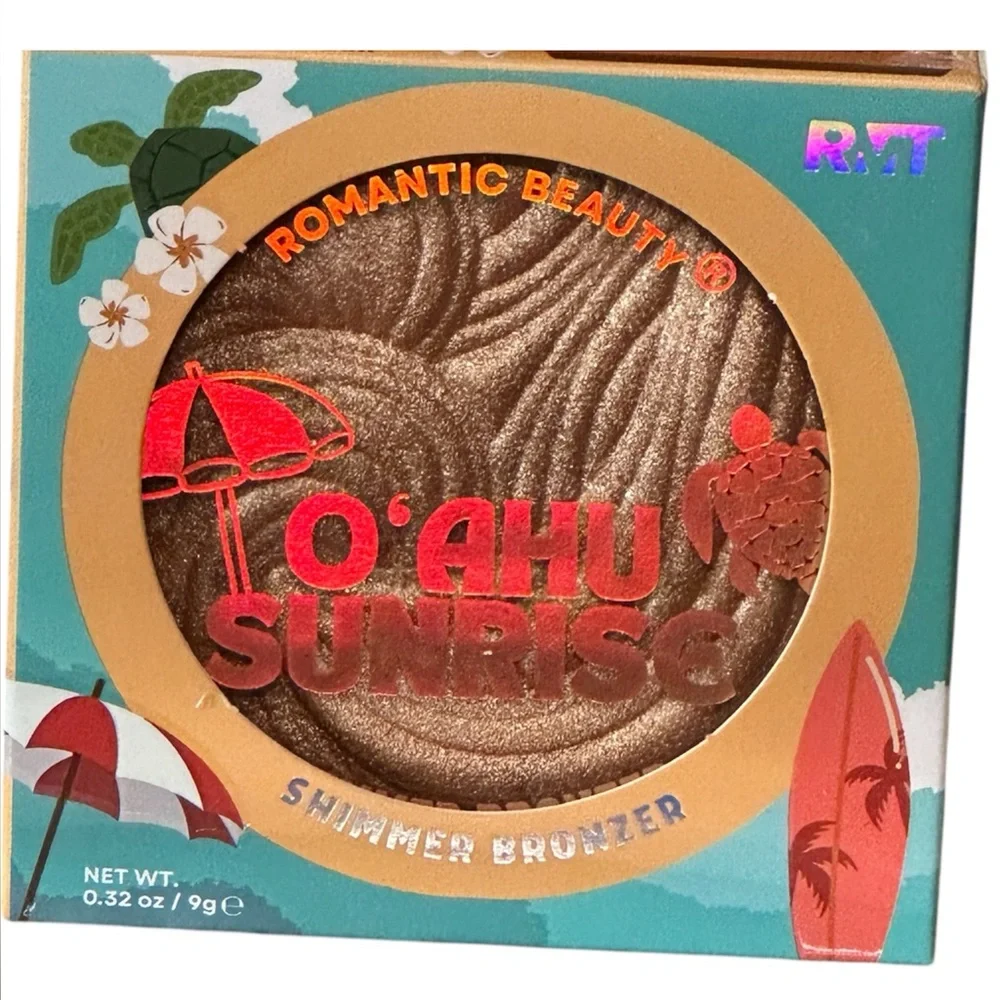 NIP Romantic Beauty O'ahu Sunrise Shimmer Bronzer.